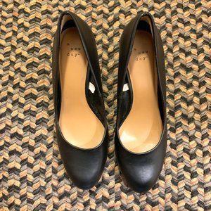 a new day Black Heels Sz 9 NWT
